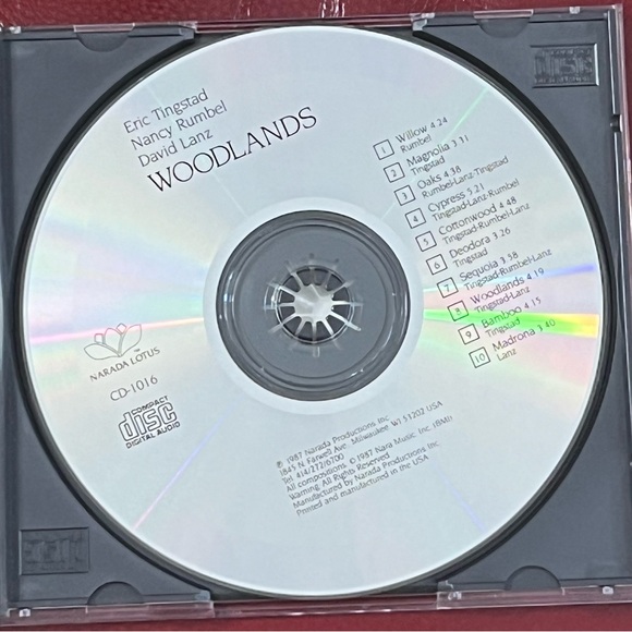 Woodlands by Eric Tingstad, Nancy Rumbel, David Lanz CD like new - Picture 3 of 7
